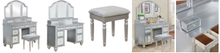Furniture of America Falden Multi-Drawer Vanity Set